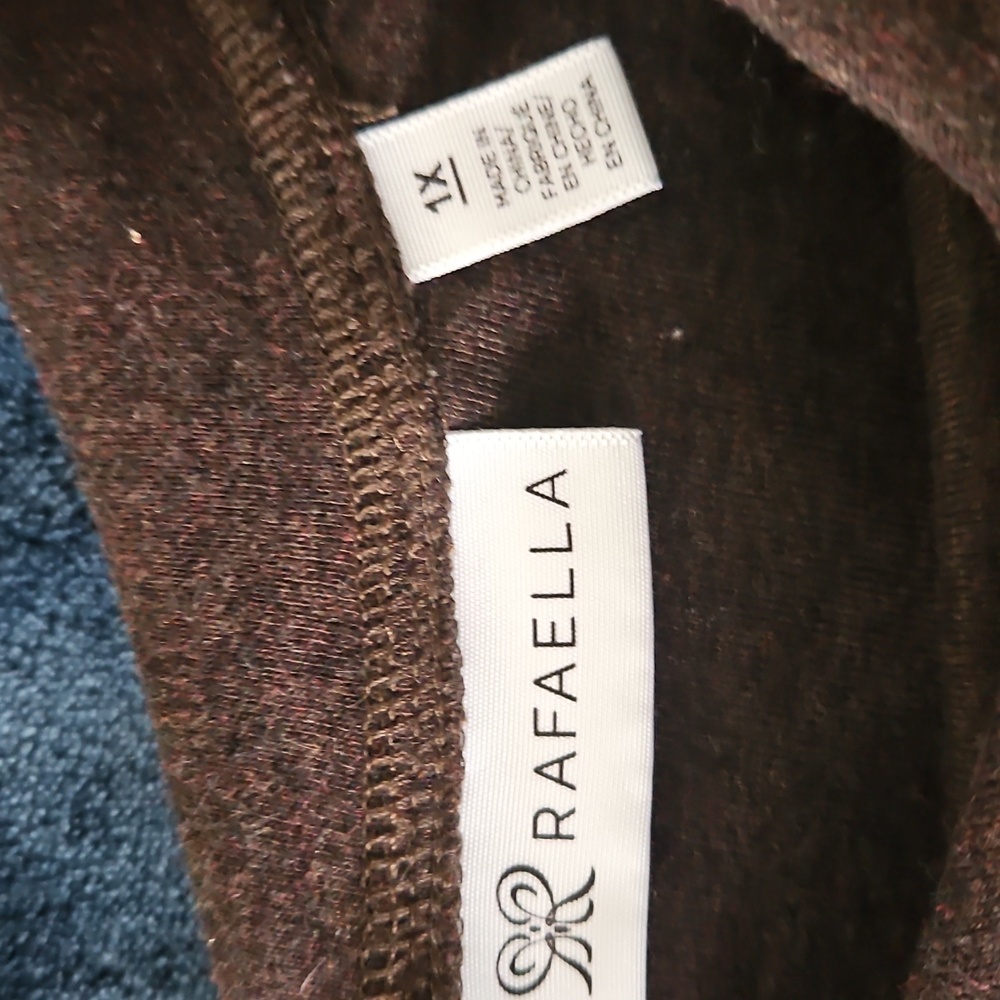 Woman's Rafaella Brown Sweater - Picture 2 of 5